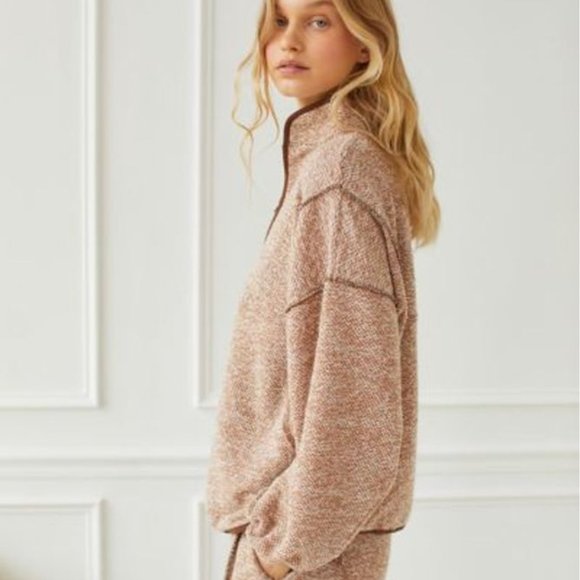 Urban Outfitters Brooke Quarter-Zip Top, Size S - Picture 9 of 10